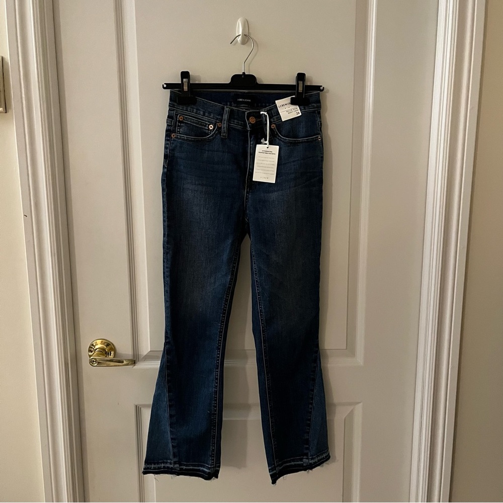 J.CREW Billie Demi Boot Cropped Jean
